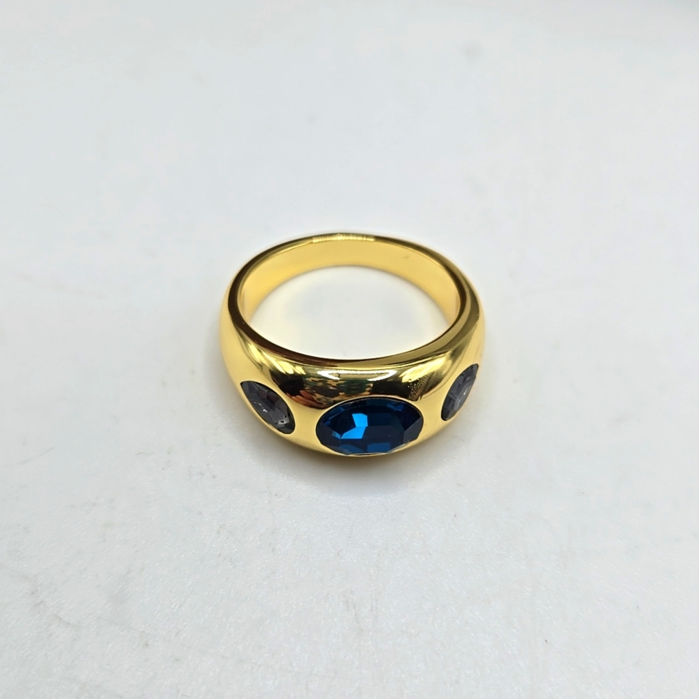 Gorjana Gold Nova Ring in Blue Mix - Picture 6 of 6